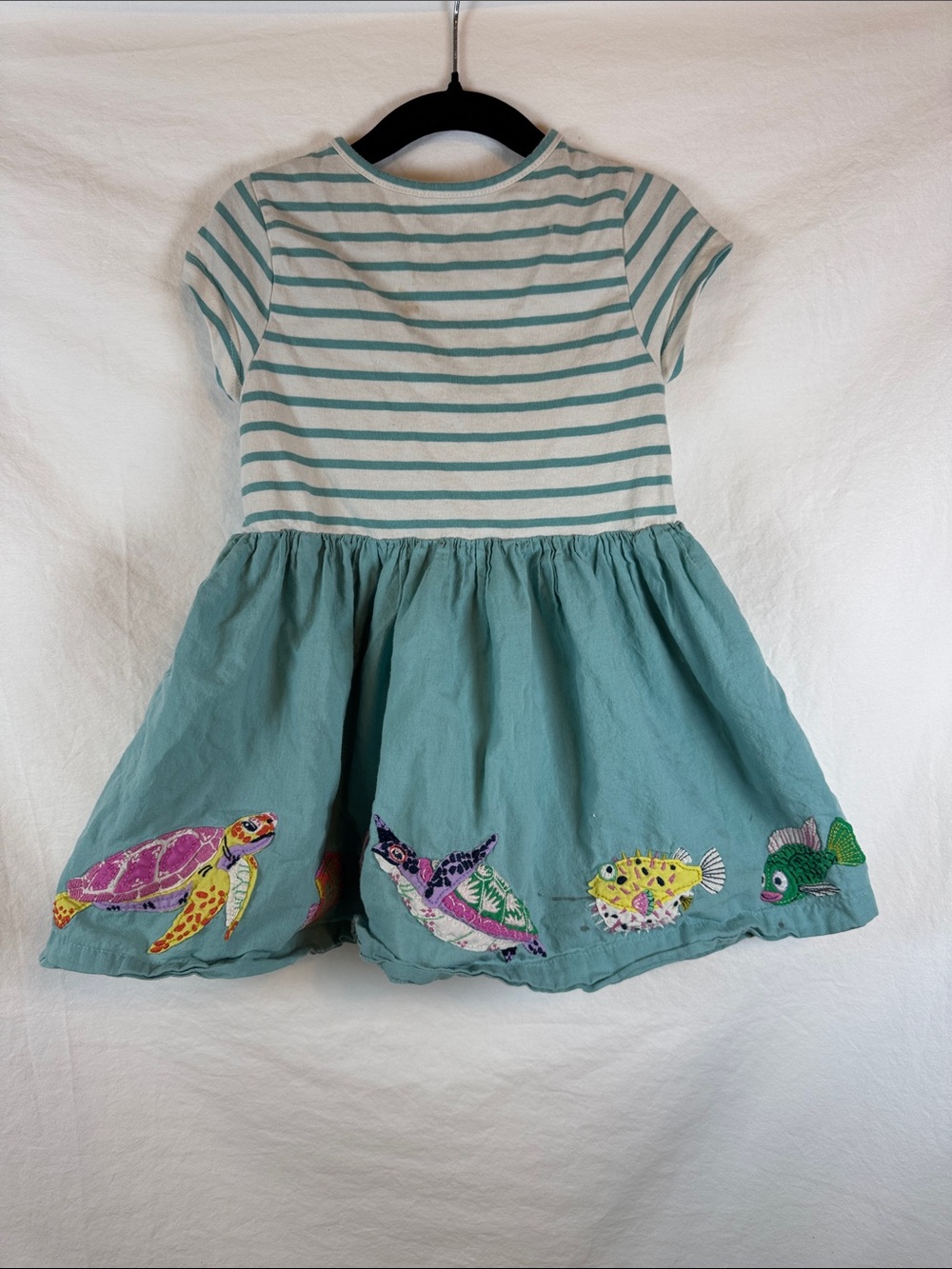 Mini Boden Fish Dress 2-3T
